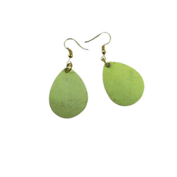 Colorado Chartreuse Super Glow Size 5 Earrings