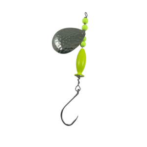 Colorado Hammered Nickel Spinner Steelhead Lure Size 5