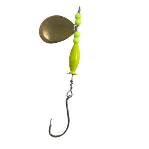Colorado Plain Brass Spinner Steelhead Lure Size 5