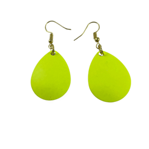 Colorado Painted Yellow Earrings
