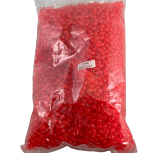 Salmon Red Premium Plastic Beads 5000